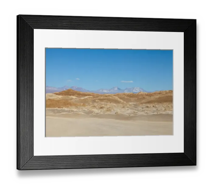 Framed Print : South America, Chile, Atacama desert - Moon Valley, outside of San Pedro de Atacama Framed Print : South America, Chile, Atacama desert - Moon Valley, outside of San Pedro de Atacama