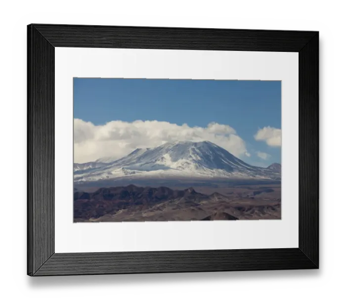 Framed Print : South America, Chile, Atacama desert - landscape outside of San Pedro de Atacama
