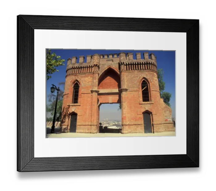 Framed Print : Chile, Santiago. Santa Lucia Hill Framed Print : Chile, Santiago. Santa Lucia Hill