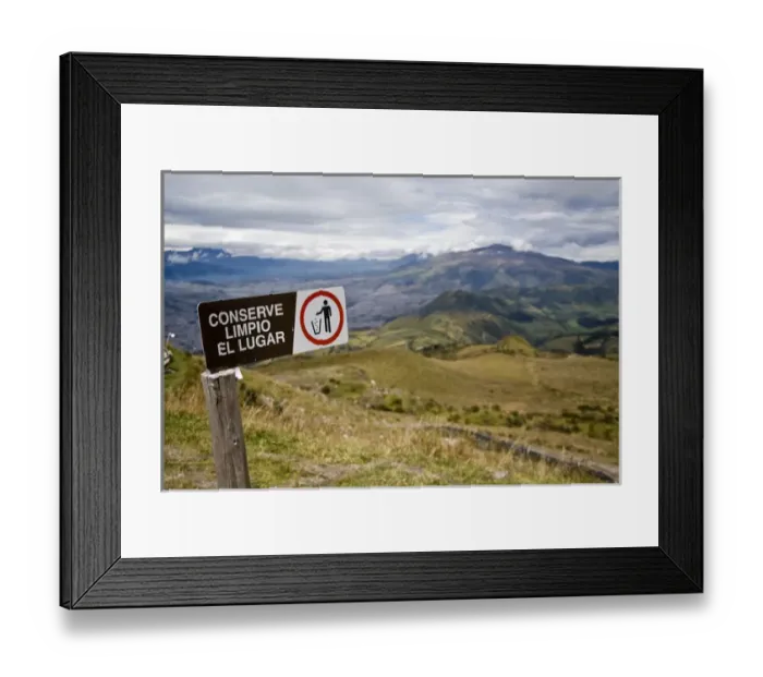 Framed Print : South America, Ecuador, Quito. Visitors to the TeleferiQo can experience many overviews Framed Print : South America, Ecuador, Quito. Visitors to the TeleferiQo can experience many overviews