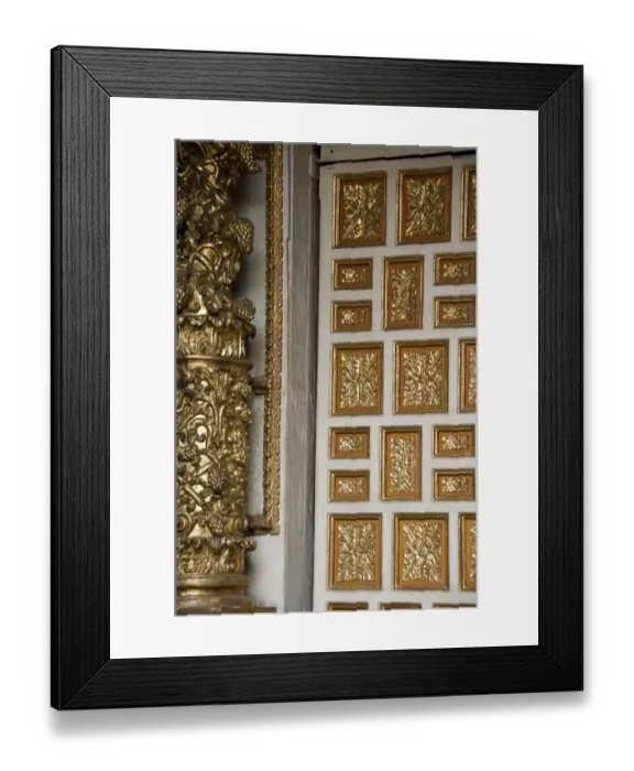 Framed Print : South America, Ecuador, Quito. Historic Old Town Quito. Compania church (aka Iglesia Framed Print : South America, Ecuador, Quito. Historic Old Town Quito. Compania church (aka Iglesia
