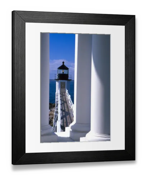 Framed Print : NA, USA, Maine, Port Clyde. Marshall Point lighthouse Framed Print : NA, USA, Maine, Port Clyde. Marshall Point lighthouse