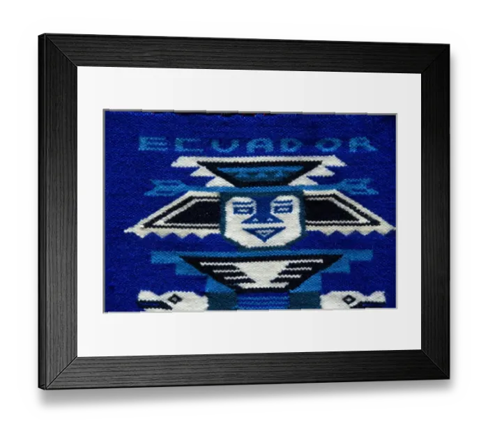 Framed Print : South America, Ecuador. Famous Otavalo Market which dates back to pre-Inca times