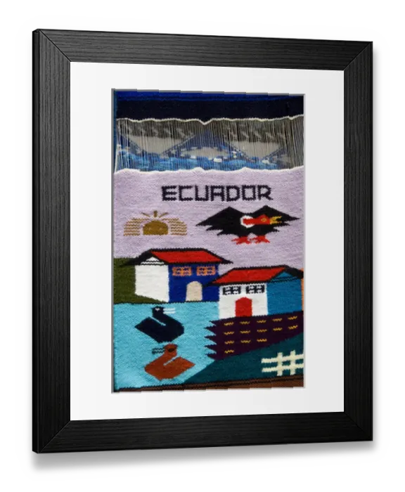 Framed Print : South America, Ecuador. Famous Otavalo Market which dates back to pre-Inca times Framed Print : South America, Ecuador. Famous Otavalo Market which dates back to pre-Inca times
