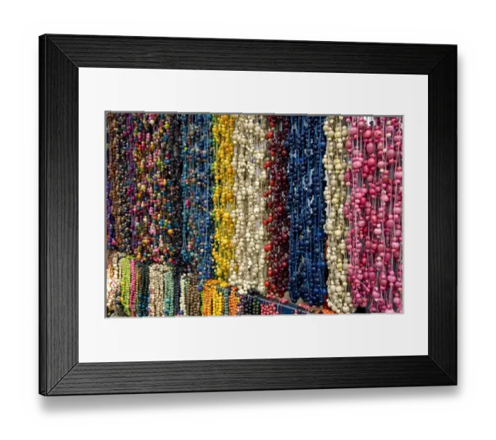 Framed Print : South America, Ecuador. Famous Otavalo Market which dates back to pre-Inca times