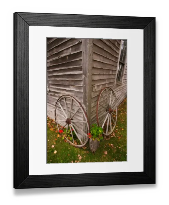 Framed Print : 07. USA, Main. Wagon Wheels Framed Print : 07. USA, Main. Wagon Wheels