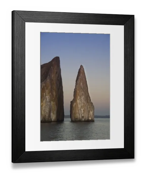 Framed Print : South America, Ecuador, Galapagos. Kicker Rock aka Leon Dormido (sleeping lion) is Framed Print : South America, Ecuador, Galapagos. Kicker Rock aka Leon Dormido (sleeping lion) is