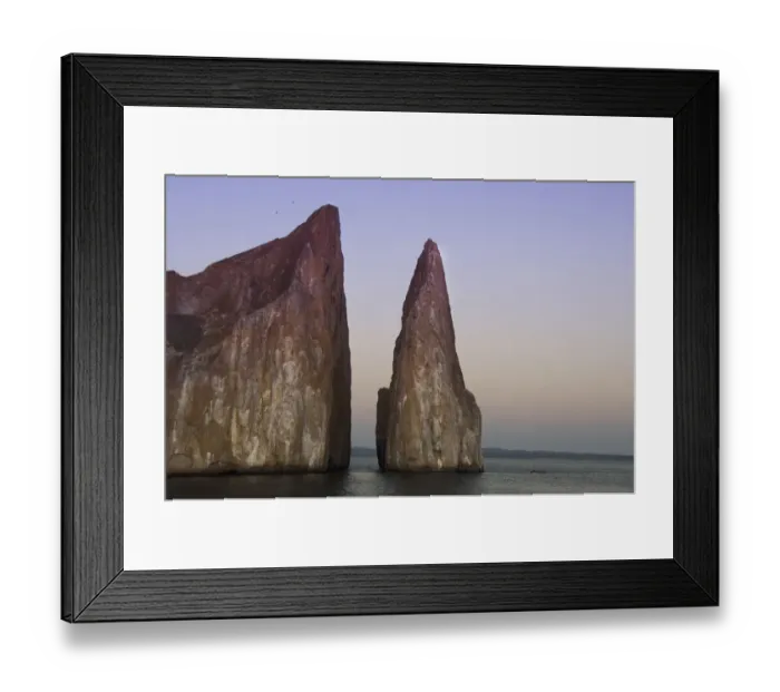 Framed Print : South America, Ecuador, Galapagos. Kicker Rock aka Leon Dormido (sleeping lion) is Framed Print : South America, Ecuador, Galapagos. Kicker Rock aka Leon Dormido (sleeping lion) is