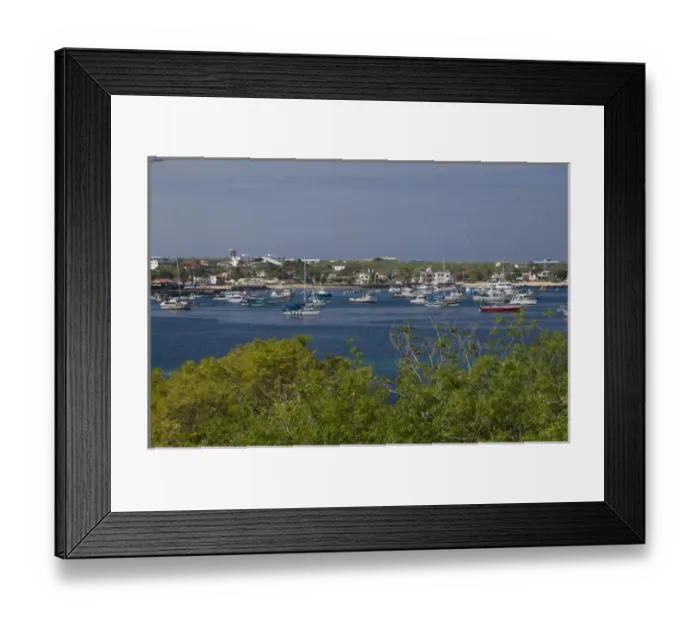 Framed Print : Ecuador, Galapagos, San Cristobal Island (aka Chatham). Port city of Puerto Baquerizo Moreno Framed Print : Ecuador, Galapagos, San Cristobal Island (aka Chatham). Port city of Puerto Baquerizo Moreno