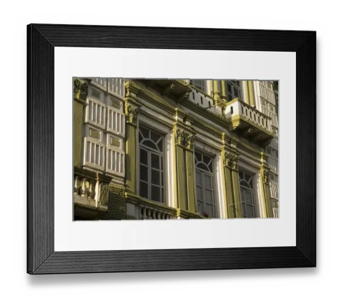 Framed Print : Historic building, Cuenca, Ecuador, South America. Cuenca is a UNESCO World Heritage Framed Print : Historic building, Cuenca, Ecuador, South America. Cuenca is a UNESCO World Heritage