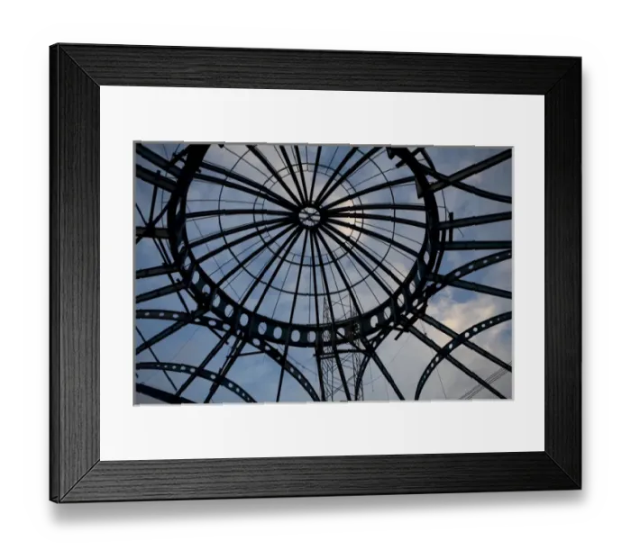 Framed Print : Steel structure of gazebo in construction, Cuenca, Ecuador, South America Framed Print : Steel structure of gazebo in construction, Cuenca, Ecuador, South America
