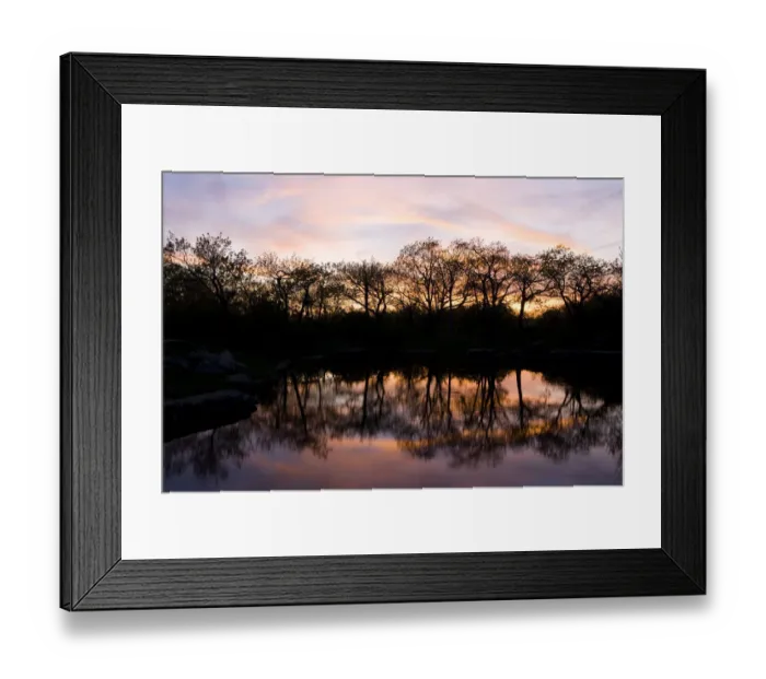 Framed Print : Trees and sunset sky reflections on a pond on Mount Wachusett. Mount Wachusett State Paek Framed Print : Trees and sunset sky reflections on a pond on Mount Wachusett. Mount Wachusett State Paek