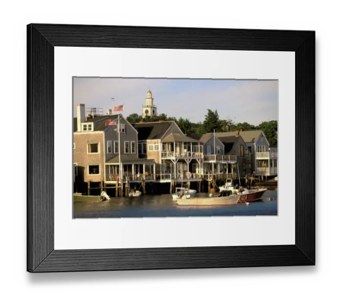 Framed Print : North America, USA, Massachusettes, Nantucket Island, Nantucket Town. Old North Wharf Framed Print : North America, USA, Massachusettes, Nantucket Island, Nantucket Town. Old North Wharf
