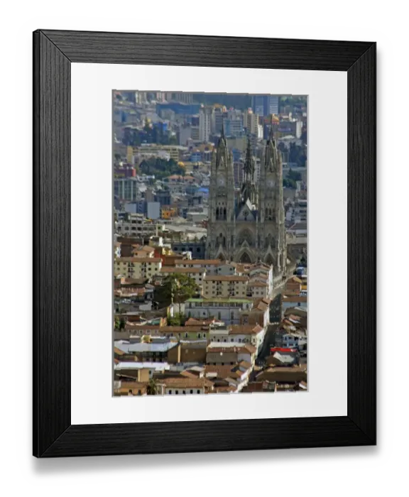 Framed Print : Americas, South America, Ecuador, Quito. At over 9, 000 feet in elevation, the capitol of Ecuador Framed Print : Americas, South America, Ecuador, Quito. At over 9, 000 feet in elevation, the capitol of Ecuador
