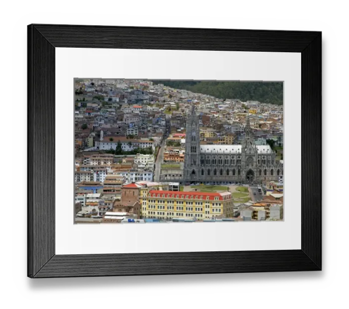 Framed Print : Americas, South America, Ecuador, Quito. At over 9, 000 feet in elevation, the capitol of Ecuador Framed Print : Americas, South America, Ecuador, Quito. At over 9, 000 feet in elevation, the capitol of Ecuador