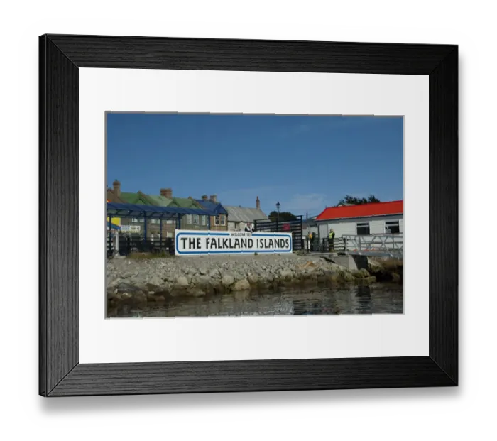 Framed Print : Falkland Island, Stanley (aka Port Stanley). Port area of Stanley Framed Print : Falkland Island, Stanley (aka Port Stanley). Port area of Stanley