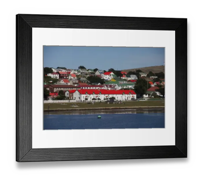 Framed Print : Falkland Island, Stanley (aka Port Stanley). Port area of Stanley Framed Print : Falkland Island, Stanley (aka Port Stanley). Port area of Stanley
