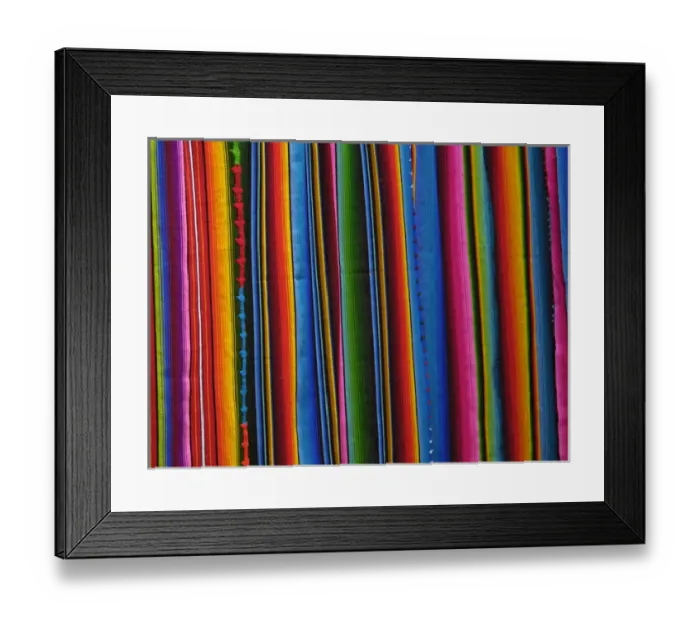 Framed Print : Guatemala, Colorful fabric. Credit as: Dennis Kirkland  /  Jaynes Gallery  /  DanitaDelimont