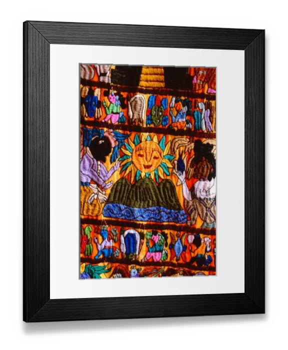 Framed Print : Central America, Guatemala, San Antonio Aguas Calientes. Ixcel textile cooperative Framed Print : Central America, Guatemala, San Antonio Aguas Calientes. Ixcel textile cooperative