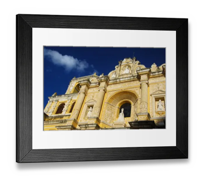 Framed Print : Central America, Guatemala, Antigua. Nuestra Senora de La Merced aka Lady of Mercy church