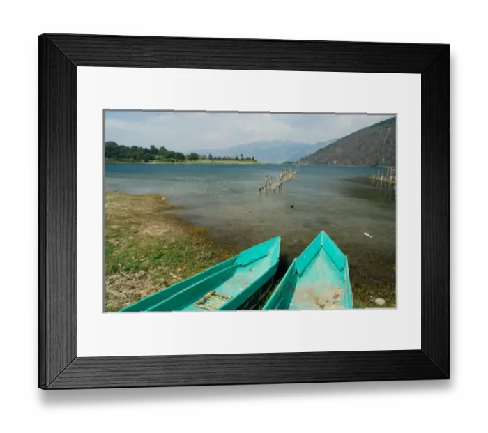 Framed Print : Central America, Guatemala, Western Highlands, Lake Atitlan, San Lucas Toliman. Boats Framed Print : Central America, Guatemala, Western Highlands, Lake Atitlan, San Lucas Toliman. Boats