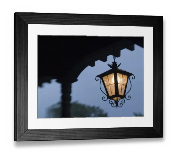 Framed Print : Antigua, Guatemala. Lamps in the colonial arched doorways near the town square Framed Print : Antigua, Guatemala. Lamps in the colonial arched doorways near the town square