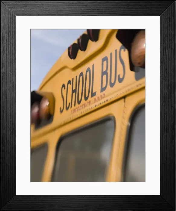 Framed Print : Santa Maria de Jesus, Guatemala. Former American school buses, which now serve as Framed Print : Santa Maria de Jesus, Guatemala. Former American school buses, which now serve as