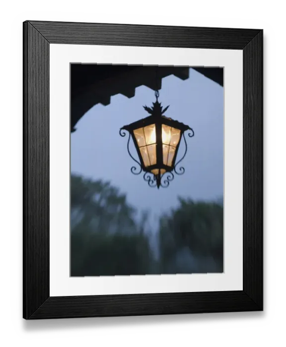 Framed Print : Antigua, Guatemala. Lamps in the colonial arched doorways near the town square Framed Print : Antigua, Guatemala. Lamps in the colonial arched doorways near the town square