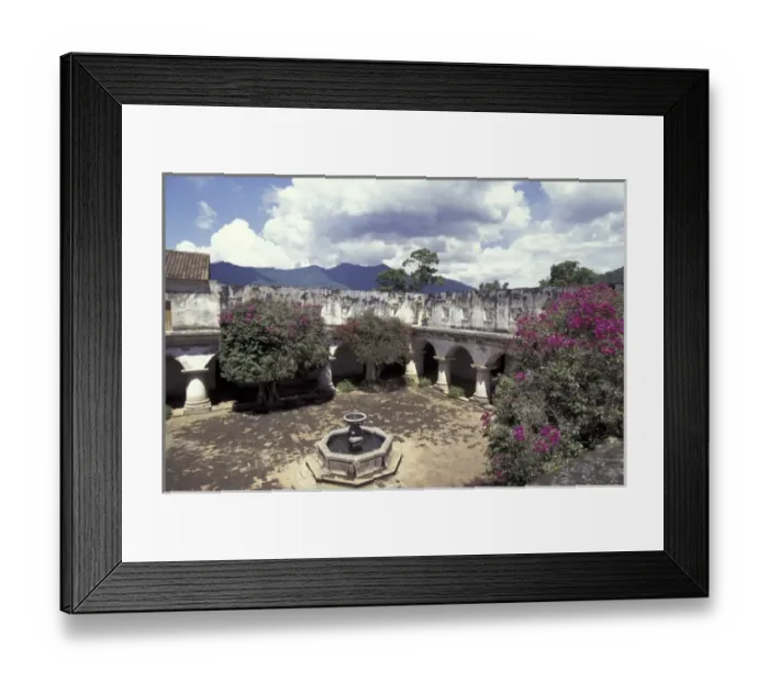 Framed Print : Central America, Guatemala, Central Highlands. View of La Antigua, 16th century colonial Framed Print : Central America, Guatemala, Central Highlands. View of La Antigua, 16th century colonial