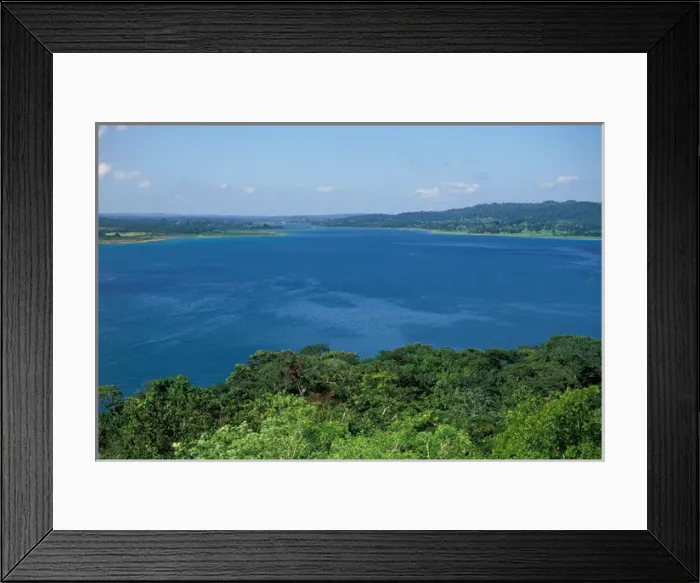 Framed Print : Central America, Guatemala, El Peten, Lake Peten Itza Framed Print : Central America, Guatemala, El Peten, Lake Peten Itza