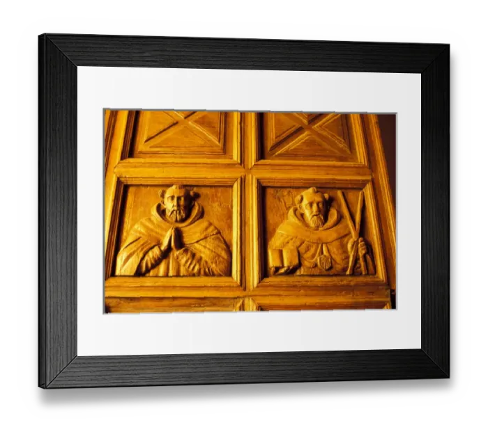 Framed Print : Central America, Guatemala, Highlands, Antigua, Convent of the Merced, carved door Framed Print : Central America, Guatemala, Highlands, Antigua, Convent of the Merced, carved door