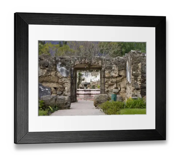 Framed Print : Central America, Guatemala, Antigua. School bulit by mercedarian friars in 1757 Framed Print : Central America, Guatemala, Antigua. School bulit by mercedarian friars in 1757