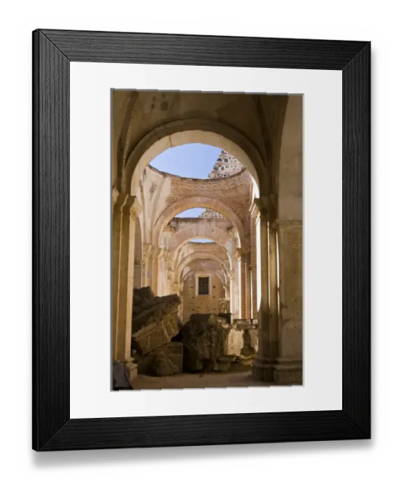 Framed Print : Central America, Guatemala, Antigua. The Ruins of the Cathedral de Antigua Framed Print : Central America, Guatemala, Antigua. The Ruins of the Cathedral de Antigua