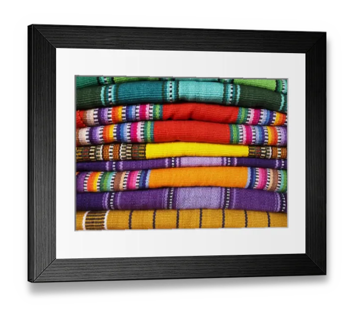 Framed Print : Antigua, Guatemala. Mayan textiles Framed Print : Antigua, Guatemala. Mayan textiles