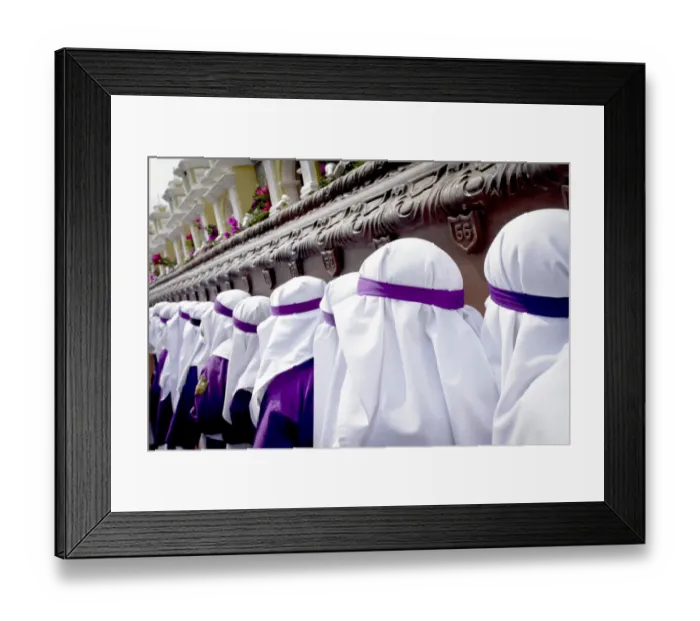 Framed Print : Antigua, Guatemala. Holy week processions Framed Print : Antigua, Guatemala. Holy week processions