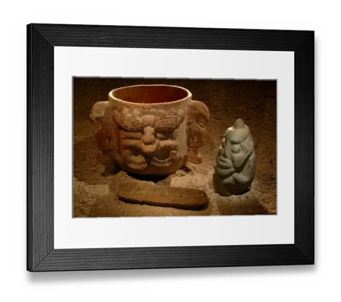 Framed Print : Maya; Maya Murals; San Bartolo; Guatemala; Dr. Bill Saturno Framed Print : Maya; Maya Murals; San Bartolo; Guatemala; Dr. Bill Saturno