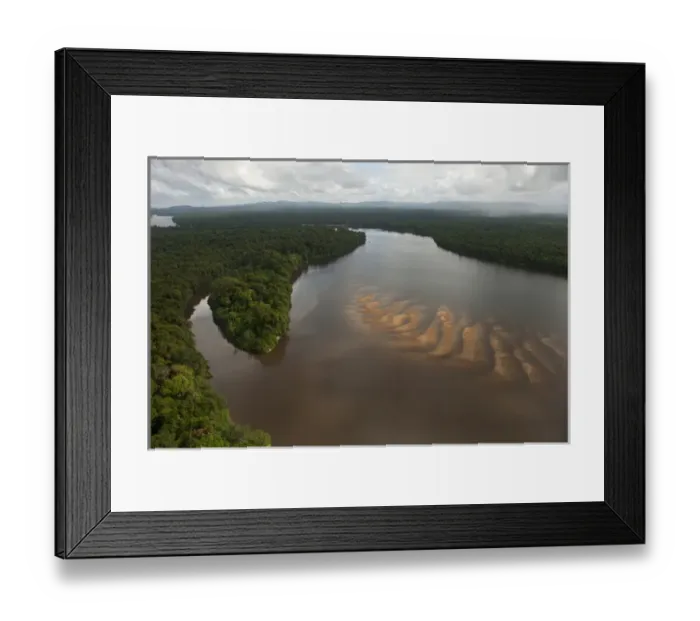 Framed Print : Essequibo River Longest river in Guyana, and the largest river between the Orinoco and Amazon Framed Print : Essequibo River Longest river in Guyana, and the largest river between the Orinoco and Amazon