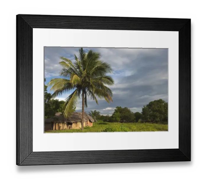 Framed Print : Macushi people Yupukari village Savannah, Rupununi GUYANA South America