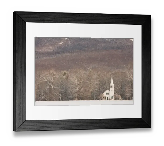 Framed Print : The Wonalancet Union Chapel in Wonalancet, New Hampshire. White Mountains Framed Print : The Wonalancet Union Chapel in Wonalancet, New Hampshire. White Mountains