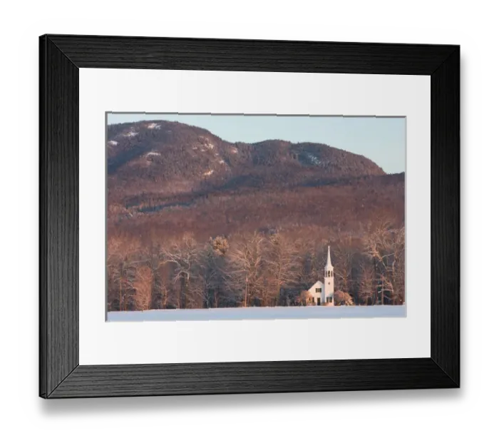 Framed Print : The Wonalancet Union Chapel in Wonalancet, New Hampshire. White Mountains Framed Print : The Wonalancet Union Chapel in Wonalancet, New Hampshire. White Mountains