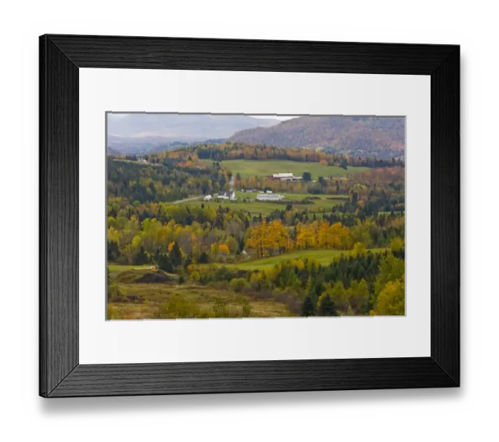 Framed Print : View from NH Route 145 in Stewartstown, New Hampshire Framed Print : View from NH Route 145 in Stewartstown, New Hampshire