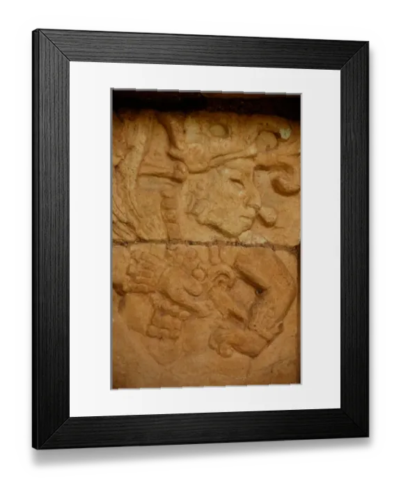 Framed Print : Central America, Honduras, Copan (aka Xukpi in Maya), La Sepulturas. Ruins of Classic