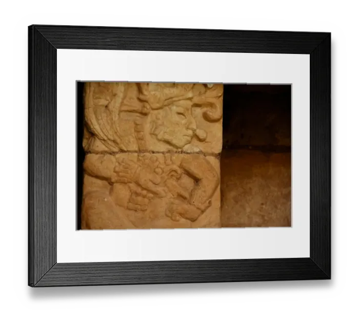 Framed Print : Central America, Honduras, Copan (aka Xukpi in Maya), La Sepulturas. Ruins of Classic