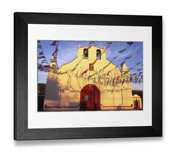 Framed Print : 06. Mexico, Chiapas, Comitan. Church on outskirts of the city Framed Print : 06. Mexico, Chiapas, Comitan. Church on outskirts of the city