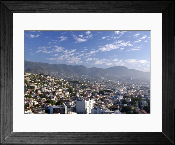 Framed Print : North America, Mexico, State of Guerrero, Acapulco. Early morning overview of Acapulco Framed Print : North America, Mexico, State of Guerrero, Acapulco. Early morning overview of Acapulco