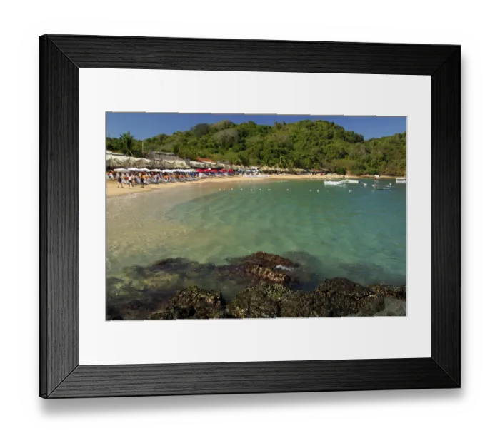 Framed Print : North America, Mexico, State of Guerrero, Ixtapa & Zihuatanejo, Isla Ixtapa