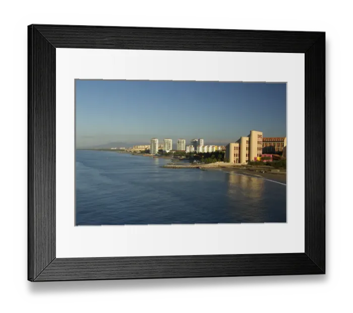 Framed Print : North America, Mexico, State of Jalisco, Puerto Vallarta. View of Puerto Vallarta from Banderas Bay Framed Print : North America, Mexico, State of Jalisco, Puerto Vallarta. View of Puerto Vallarta from Banderas Bay