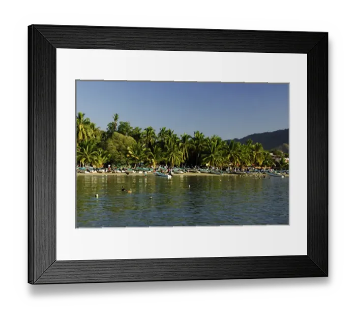 Framed Print : North America, Mexico, State of Guerrero, Ixtapa & Zihuatanejo. Playa Principal beach Framed Print : North America, Mexico, State of Guerrero, Ixtapa & Zihuatanejo. Playa Principal beach