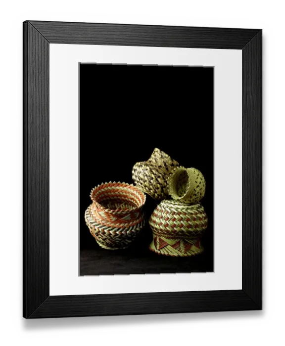 Framed Print : Mexico, State of Chihuahua, Copper Canyon. Tarahumara Indian handicrafts, traditional baskets Framed Print : Mexico, State of Chihuahua, Copper Canyon. Tarahumara Indian handicrafts, traditional baskets