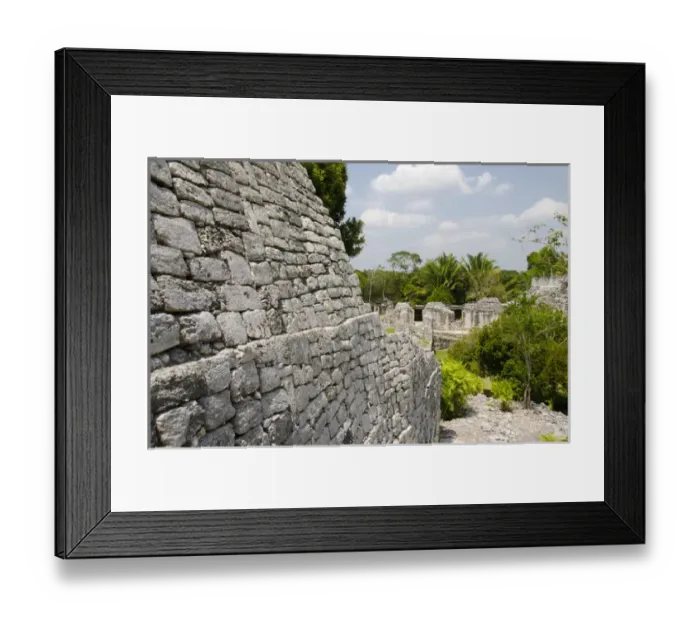 Framed Print : Mexico, Quintana Roo, Yucatan Peninsula near Costa Maya. Kohunlich Mayan Ruins Framed Print : Mexico, Quintana Roo, Yucatan Peninsula near Costa Maya. Kohunlich Mayan Ruins